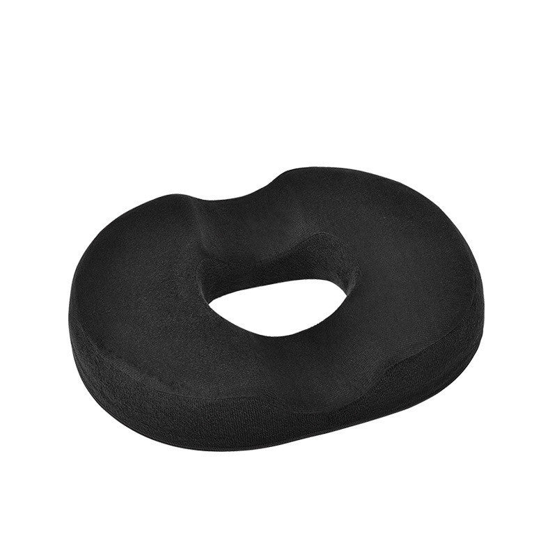 Cojín donut con funda transpirable y extraíble.